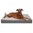 thumbnail image 2 of FurHaven Pet Products Quilt-Top Convertible Indoor-Outdoor Deluxe Memory Top Pet Bed for Dogs & Cats - Gray, Jumbo, 2 of 12