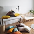 thumbnail image 6 of Ludlz Decorative Pillowcase with Tassel Plush Rhombus Shape Design Cushion Case Household Supplies, 6 of 8