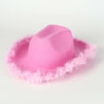 thumbnail image 4 of Chapeau Bob pour Tenue Décontractée avec Style à Grand Bord Occidental pour Fêtes et Concerts, 4 of 4