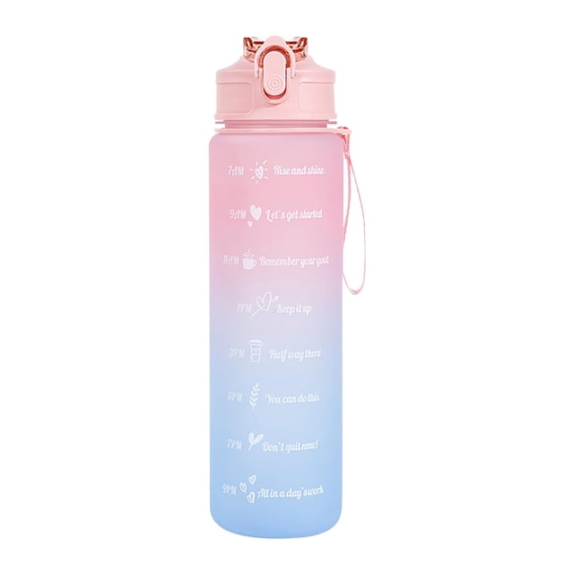 Vaidha Sports Water Cup Large-capacity Student Water Bottle Fitness Cup Straw Kettle Outdoor 750ML Super Large Space Cup