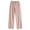 Pink——Fall Savings, variant on Women's Gingham Lounge Pants Elastic Waist Wide Leg Pant Fall Lightweight Drawstring Plaid Trousers with Pockets Pink XL