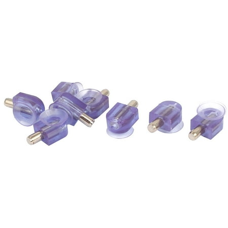 The Glass Cupboard Unique Bargains Cupboard Cabinet Glass 13mm Rubber Suction Cup Shelf Support Pin Bracket 8 Pcs ()