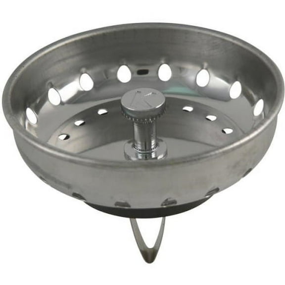 Do it Best Stainless Steel Spring Action Basket Strainer Stopper DIB820-50
