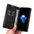 thumbnail image 3 of Funda para iPhone SE 2022 Estuche de Cuero PU Tipo Cartera con Ranuras para Tarjetas y Cierre Magnético, 3 of 5