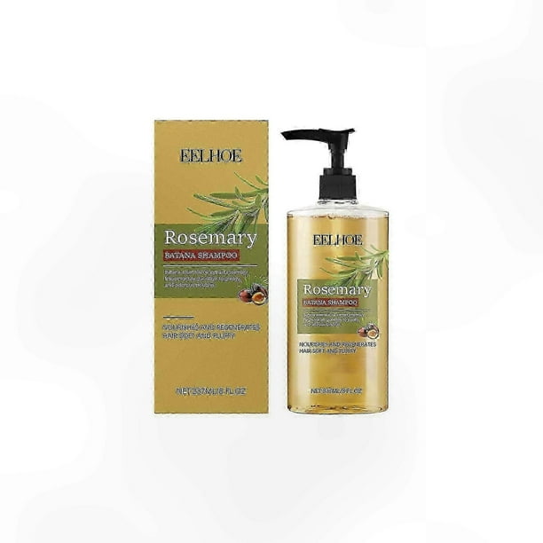 Rosemary and Batana Oil Infused Herbal Shampoo - Promotes Healthy Hair Growth, Soothes Scalp, Reduces Flakiness, Boosts Natural Shine