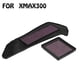 thumbnail image 5 of Motorcycle Air Filter Air Cleaner Washable for YAMAHA XMAX250 XMAX300 XMAX 250 300 2017-2021, 5 of 5