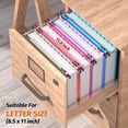 thumbnail image 3 of Carpeta colgante Shutex, capacidad extra, 12 unidades, tamaño carta, 3 of 6