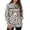 White, variant on TGPMGRZ Pet Pouch Hoodie for Women with Kangaroo Pocket Cat Dog Carrier Hoodies Leopard Printed