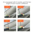 thumbnail image 5 of sruoe Garden Hose Nozzle Sprayer, Adjustable High Pressure Water Sprayer, Hose Nozzle Heavy Duty, Copper Water Nozzle, Outdoor Water Gun for Washing Cars, Garden, Plants, 5 of 6