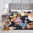 thumbnail image 4 of Blanket Matthew McConaughey Soft and Comfortable Warm Fleece Throw Blankets Gift for Room Sofa Office Bed car Camp Couch Decoration Cozy Plush Beach Blankets All Season, 4 of 5