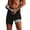 Silver, variant on Sauna Shorts for Men Thermo Capris Tights Compression Hight Waist Pants Gym Athletic Workout Shapewear Blue, Size L