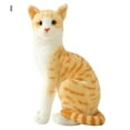 thumbnail image 2 of Coussin en Peluche Design Chats Simulation Coussin Animal Décoration de Canapé Jouet pour Enfants, 2 of 6