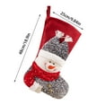 thumbnail image 3 of sroue Christmas Stocking, Vintage Farmhouse Christmas Stocking, Christmas Stocking Personalized, Christmas Ornaments for Decoration, Girls, Boys and Kids, 3 of 5
