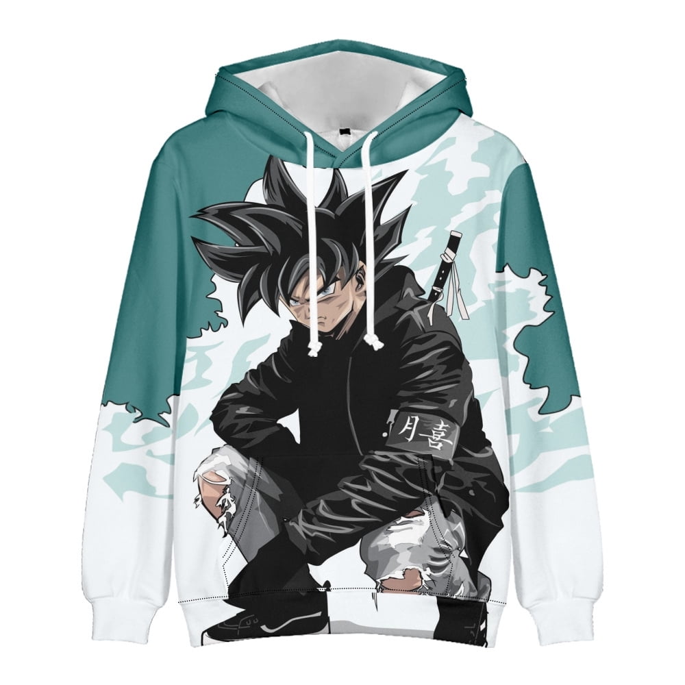 Anime Hoodies Dragon ball 3D Printed Men's Novelty Long Sleeve Pullover  Tops Sweatshirt with Pockets，Hoodies Gifts for Men and Boys - Walmart.com