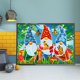 thumbnail image 5 of Cuadros Decorativos 5D DIY taladro redondo completo diamante pintura gnomos arte luminoso mosaico Kit 40x30cm Likrtyny embutido en tela, 5 of 9