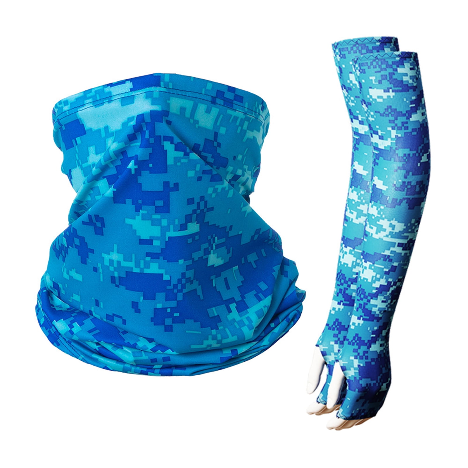 Hloma Sun Protection Arm Sleeve Gaiter Pure Color Camouflage High