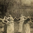 thumbnail image 2 of 1pcs Summer Solstice Ritual Circle Dance Poster - Pagan Canvas Wall Art for Home Decor, 2 of 7