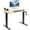 Light Wood/Black, variant on VIVO Manual 43” x 24” Stand Up Desk | Black Table Top, Black Frame