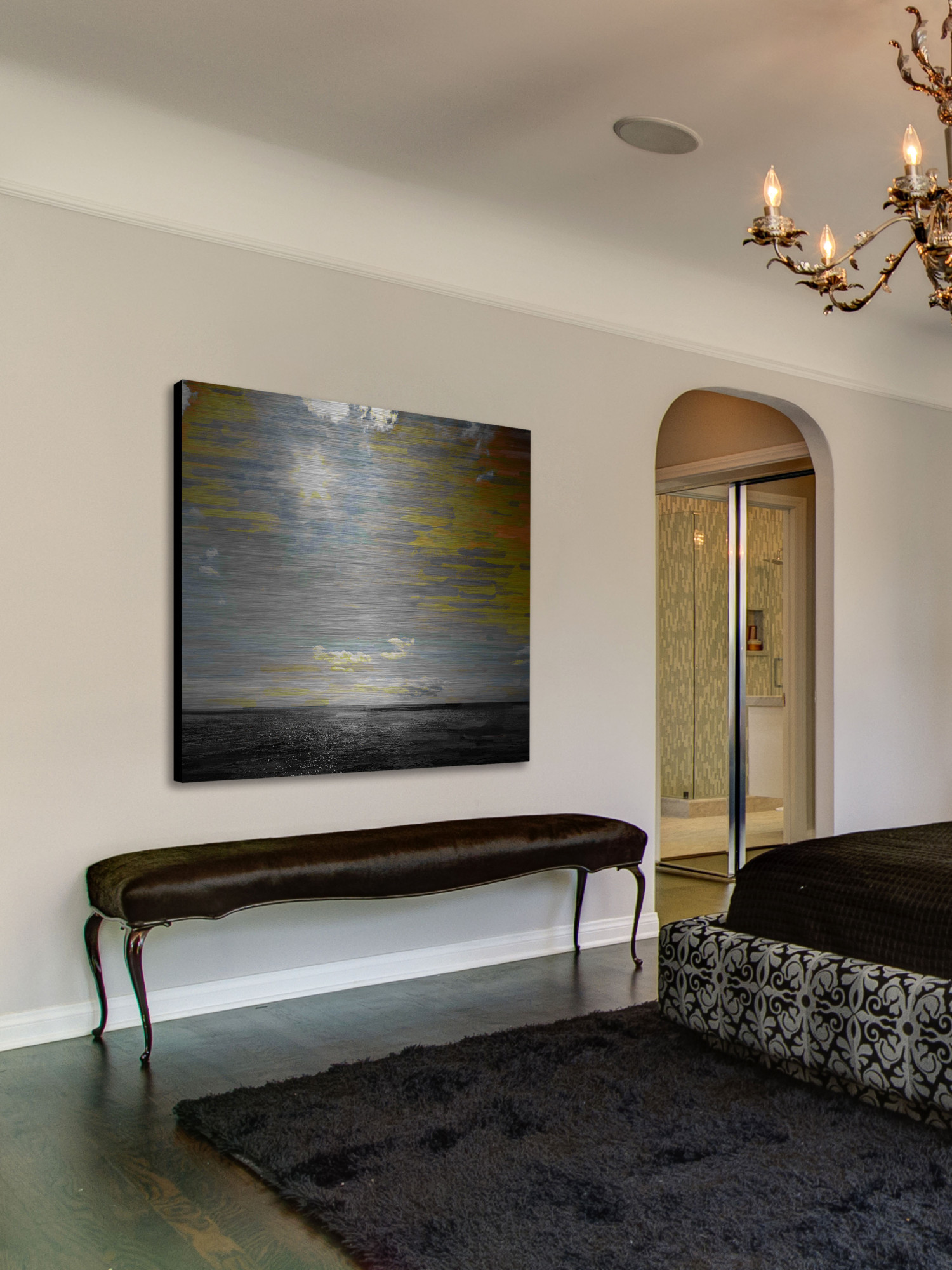 Parvez Taj "Siesta Key" Print on Brushed Aluminum