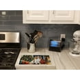 thumbnail image 2 of Cavalier Spaniel Cozy Christmas Glass Cutting Board Large 12 in x 15 in, 2 of 5