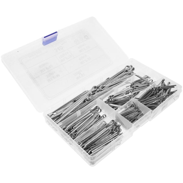 FUTUREORYY Kit de 340 Épingles à Cheveux Assortiment Attaches en Acier Inoxydable pour Mécaniciens