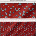 thumbnail image 2 of Soimoi Cotton Poplin Fabric Leaves & Floral Artistic Printed Fabric 1 Yard 42 Inch Wide, 2 of 7