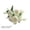 White, variant on Artificial Peony Bouquet, Silk Flowers for Wedding Centerpiece, Faux Peony Arrangement for Home Table Vase Decor, Fake Flowers for Bridal Bouquet Party Decoration
