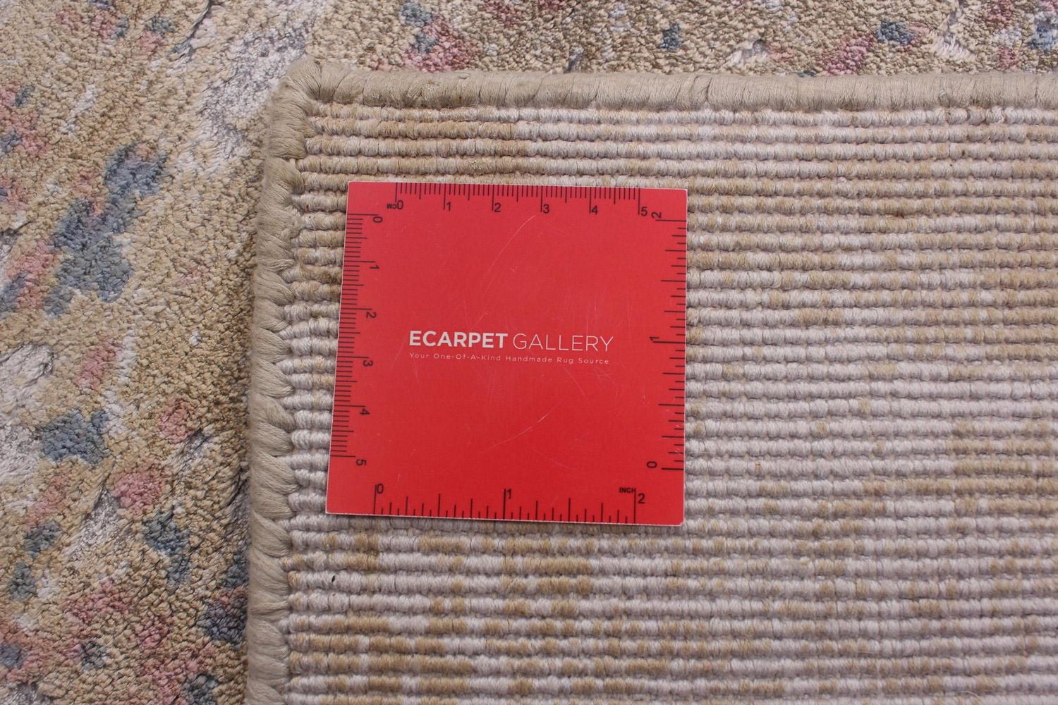 ECARPETGALLERY 5'0" x 7'6" Transitional Galleria Hand-knotted Area Rug for Living Room, Dining Room and Bedroom in Grey