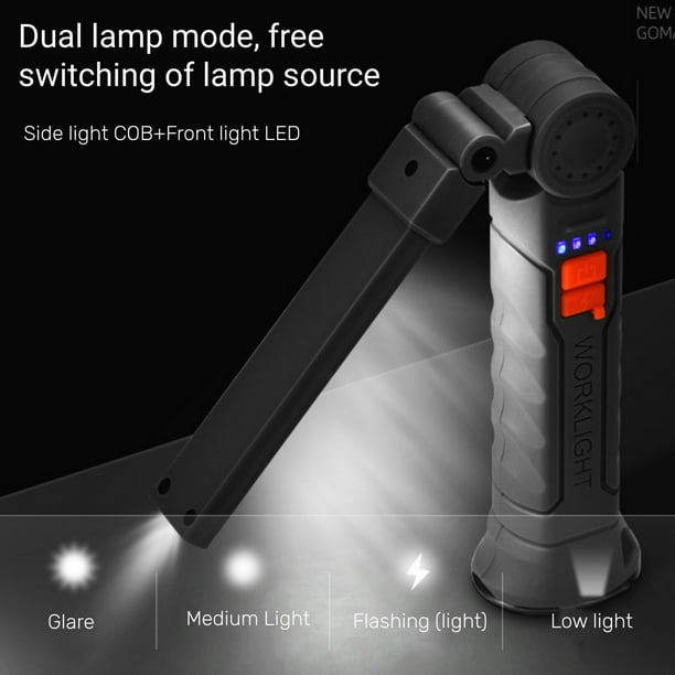 Lampe D'atelier LED COB Magnétique XLTOOLS – Puissante, Aimantée, Lumière Blanche, Portable
