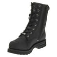 thumbnail image 3 of Harley-Davidson Men's Riddick 8-Inch Lace-UP Black Motorcycle Boots D98308, Harley Davidson, 3 of 5