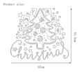 thumbnail image 3 of Star Christmas Tree with Stars Window Cling Stickers - Seasonal Christmas Window Decorations, 3 of 4