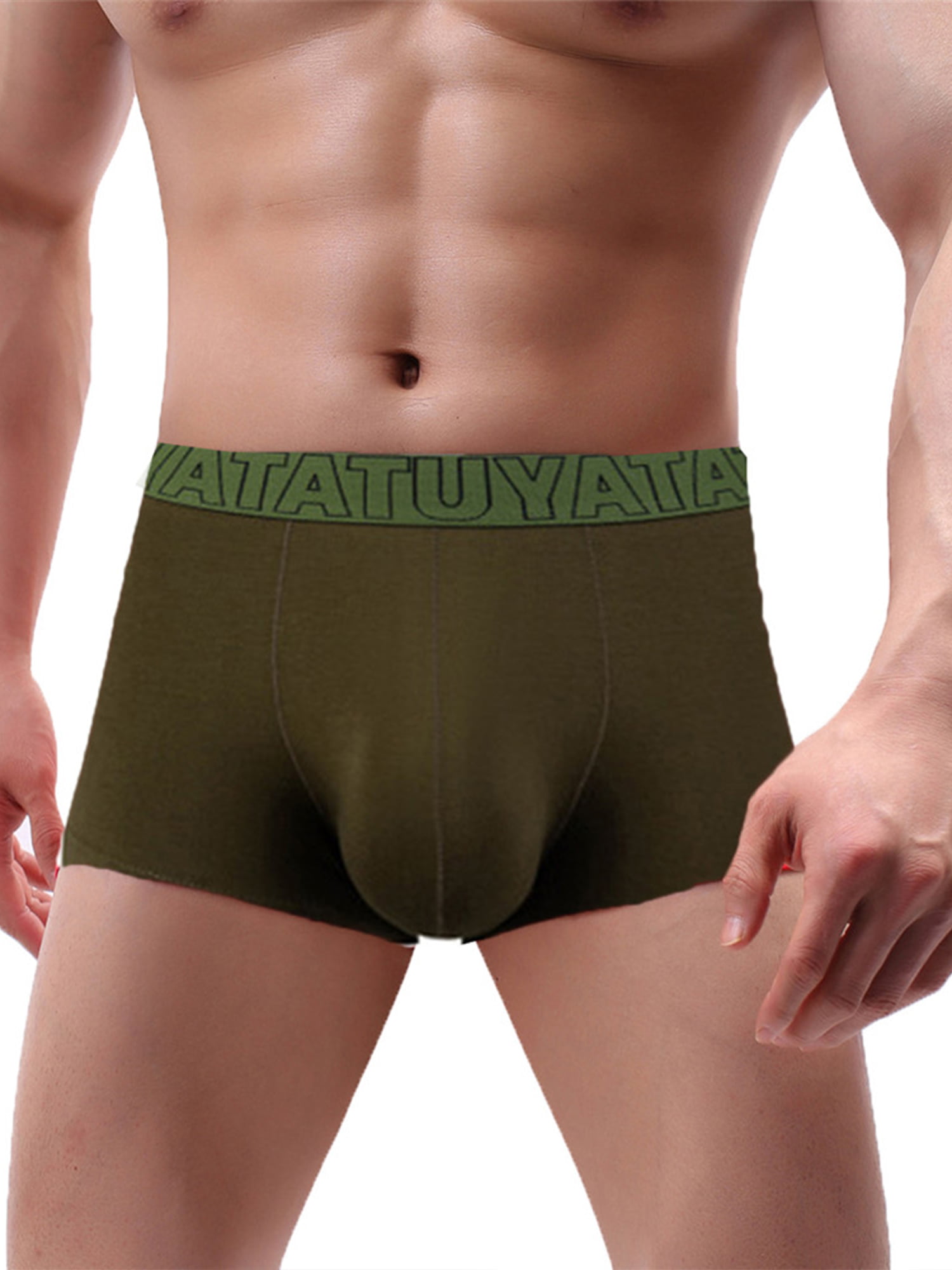 Men Plus Size Underwear Briefs Shorts Bulge Pouch Soft Modal Underpants