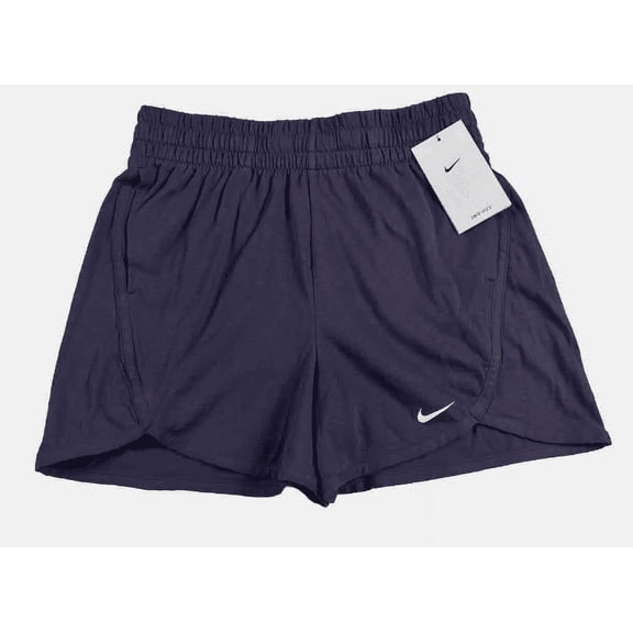 Nike Dri-Fit Girls Youth High Waisted Training Shorts 3”Terry Active Size XS