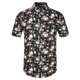 thumbnail image 1 of CamiHawaiaDe PlaEstampado Floral Con Botones ManCorCamiDe Verano PaHombres Negro 56, 1 of 7