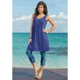 thumbnail image 4 of Roaman's Women's Plus Size Ultimate Pleated Tunic Tank, 4 of 6