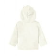 thumbnail image 6 of Actgleam Baby Girls Fleece Jacket Zipper up Hooded Jacket Coat with Cute Ears Hat,Beige,18-24Months, 6 of 7