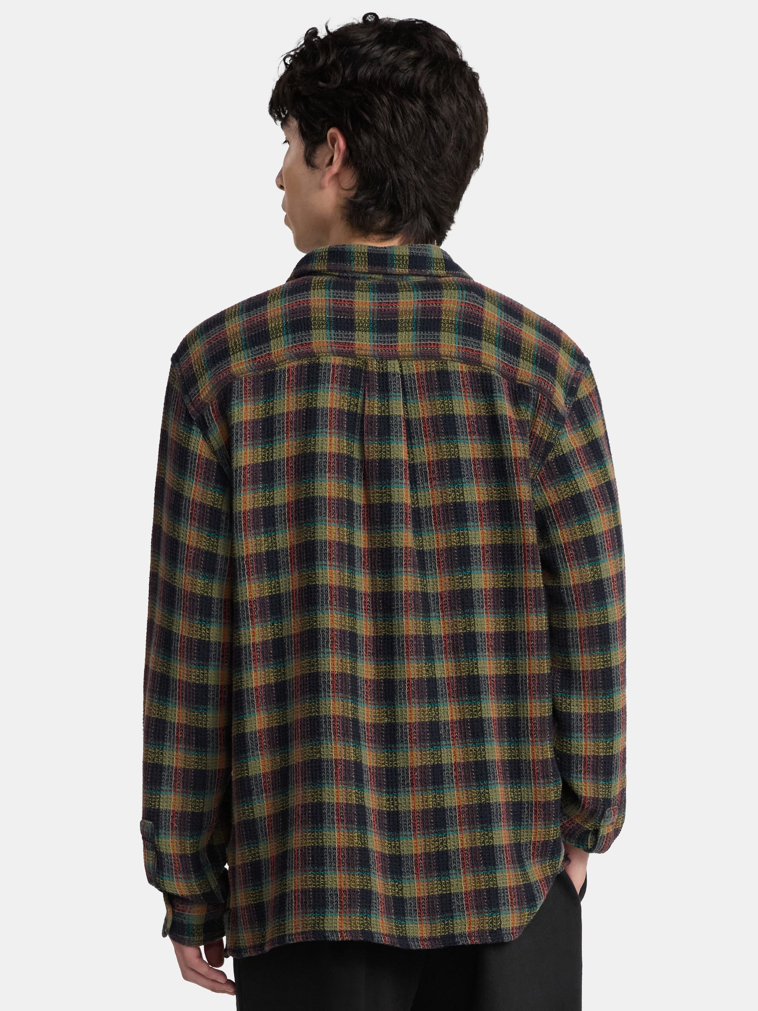 No Boundaries Men's & Big Men's Long Sleeve Textured Shirt , Sizes XS-5XL