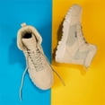 thumbnail image 4 of LASUDRAA Men's Anti-Slip Hiking Hunting Shoes Tactical Boots Breathable Desert Boots Outdoor Shoes, 4 of 8