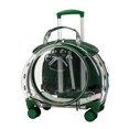 thumbnail image 6 of Thehsnt Pet Trolley Case Clear Ventilation Holes Silent Wheels Convenient Portable Cats Dogs Backpack for Travel, 6 of 8