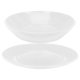 thumbnail image 4 of 2pcs cocina placa de fruta placas de postre placa de vidrio templado placa de servir de comida simple HOMEMAXS 13467495-MX, 4 of 6