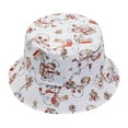 thumbnail image 2 of KelaJuan Christmas Bucket Hats Outdoor UV Protection Wide Brim Fishermen Hats Sun Caps for Men Women, 2 of 6