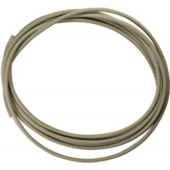 CSBUNAFDA3-8100 0.375 in. dia. x 100 ft. Round Buna-N FDA Rubber Cord Stock - 70A Durometer, White
