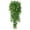 Dark Green, variant on 2 Pcs Artificial Hanging Plants Outdoor, 30 Inch UV Resistant Fake Vines with Flowers, Plastic Greenery for Porch, Patio, Garden Decor, Indoor Hanging Basket Filler