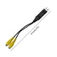 thumbnail image 4 of USB a CVBS RCA Video Cable 2 CVBS Salida USB a RCA Cable Car Radio Accesorios, 4 of 4