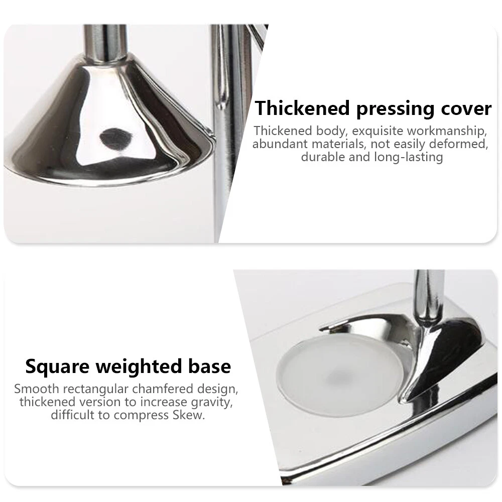 Manual Lemon Juicer Squeezer with Cup - Orange and Lemon Hand Juicer, Stainless Steel Large Fruit Juice Press for Commercial and Home