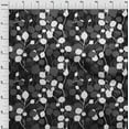 thumbnail image 4 of oneOone Viscose Chiffon Black Fabric Abstract Leaf Diy Clothing Quilting Fabric Print Fabric By Yard 42 Inch Wide, 4 of 4