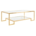 thumbnail image 4 of SAFAVIEH Couture Vivian Modern Metal Coffee Table, Gold, 4 of 10