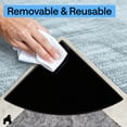 thumbnail image 6 of GORILLA GRIP Rug Gripper Pads Removable Sticky Pad Keeps Rugs Corners from Curling, 7x4 inch, 4 Pack, 6 of 10