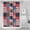Pioneer Flower Floral-3, variant on Pioneer Flower Floral Print Pattern Shower Curtain 84"x72", Bathroom Decorative Shower Curtain Set with 12 Hooks, Waterproof Washable