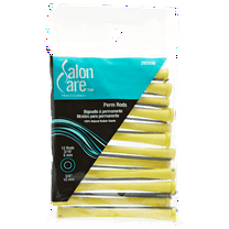 Salon Care Yellow Long Curved Perm Rods Yellow